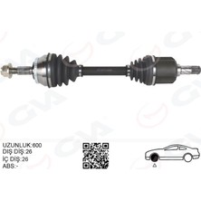 Gva 4499175 - Komple Aks Sol V40 I 2.0 T 00 03 S40 I 2.0 T 97 03 Otomatik Şanzıman
