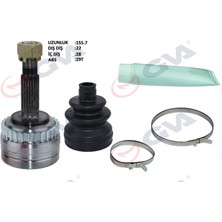 Gva 4490010K - Aks Kafası Dış Ön Corsa B 1.2i 16V 93-00 Abs Li 569MM 29DİŞ 22×28X52 155MM