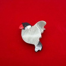 Mare Accessories Kuş Figürlü Asetat Saç Tutucu Toka