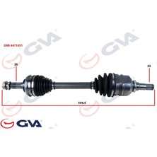 Gva 4471051 - Komple Aks Sol Toyota Corolla 1.6l 4A-FE AE101 AE111 92-00 / 1.3l 2e EE100 EE111 94-00 Abs Siz Araçlar Için 26×23 Komple Boy 599.5MM