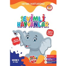 Hatıra Kutusu Hayvan Dostlarımız - Sevimli Hayvanlar Seviye 5 (6-7 Yaş)