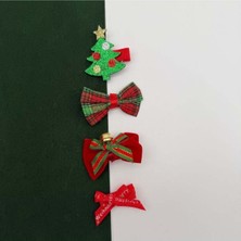 Mare Accessories Yılbaşı Süslü Çıtçıtlı Yan Toka