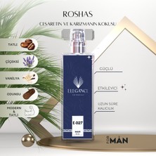 silver elegance vip perfume Roshas Man Edp 50 ml – Tatlı ve Oryantal Erkek Parfümü (E-027)