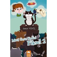Hatıra Kutusu Mavi Gece Kedisi - Piksel 2