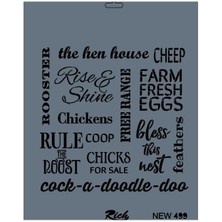 LTG Nova Rich New Seri N-499 Stencil 35X25 cm