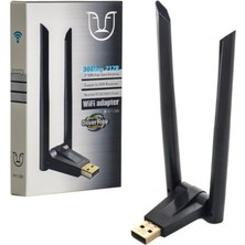 Nonap W136 300 Mbps Çift Anten Wifi Kablosuz Internet Alıcısı USB