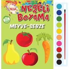 Hatıra Kutusu Neşeli Boyama - Meyve-Sebze