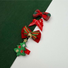 Mare Accessories Yılbaşı Süslü Çıtçıtlı Yan Toka