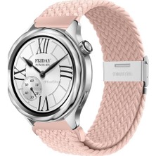 MMP Shop Xiaomi Watch S4/s3/s2/s2 Pro/s1 Active/s1 Uyumlu Metal Klips Hasır Örgü Spor Kordon