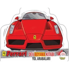 Hatıra Kutusu Ferrari Dev Boyama Yol Arabaları