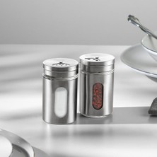 Gfc Life Store Cam Silindir Tuzluk ve Biberlik Takımı