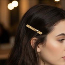 Mare Accessories Gold Şık ve Modern Yan Toka
