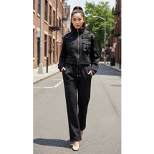 Moda Banuş Cep Detalı Eşofma Takımı