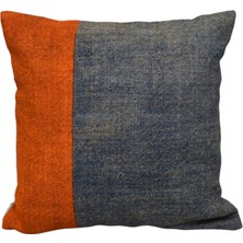 Kilim Antik El Dokuma Patchwork Kırkyama Dekoratif Kilim Kırlent Yastık Kılıfı 1174 - Yeni - Çok Renkli