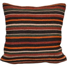 Kilim Antik El Dokuma Dekoratif Kilim Kırlent Yastık Kılıfı 1154 - Yeni - Çok Renkli