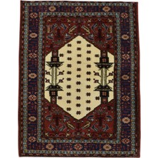 Kilim Antik El Dokuma Uşak Yün Halı 0655 - Antika - Çok Renkli