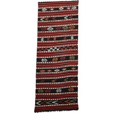 Kilim Antik El Dokuması Yekpare Malatya Yolluk Yün Kilim 0771 - Yeni - Çok Renkli