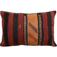 Kilim Antik El Dokuma Dekoratif Kilim Kırlent Yastık Kılıfı 1133 - Yeni - Çok Renkli