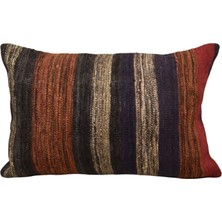 Kilim Antik El Dokuma Dekoratif Kilim Kırlent Yastık Kılıfı 1132 - Yeni - Çok Renkli