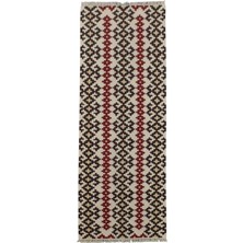 Kilim Antik El Dokuma Balıkesir Yörük Mini Yolluk Yün Kilim 0838 - Yeni - Çok Renkli