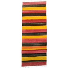 Kilim Antik El Dokuma Hafik Sivas Yolluk Yün Kilim 0798 - Yeni - Çok Renkli
