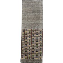 Kilim Antik El Dokuması Pastel Kağızman Yörük Yolluk Pamuklu Yün Kilim 0846 - Yeni - Çok Renkli