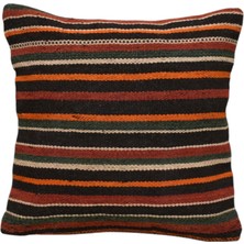 Kilim Antik El Dokuma Dekoratif Kilim Kırlent Yastık Kılıfı 1149 - Yeni - Çok Renkli