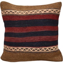 Kilim Antik El Dokuma Dekoratif Kilim Kırlent Yastık Kılıfı 1143 - Yeni - Çok Renkli