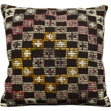Kilim Antik El Dokuma Dekoratif Kilim Kırlent Yastık Kılıfı 1123 - Yeni - Çok Renkli
