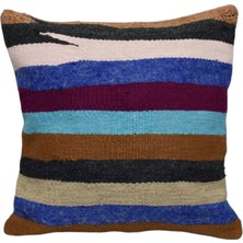 Kilim Antik El Dokuma Dekoratif Kilim Kırlent Yastık Kılıfı 1170 - Yeni - Çok Renkli
