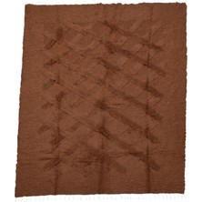 Kilim Antik El Dokuma Çift Kişilik Tiftik Yün Siirt Battaniyesi Kilim 0734 - Yeni - Kahverengi