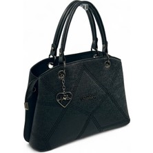 Ravzaderi Kadın Butterfly El ve Omuz Çantası Kol Çantası Charm Detaylı