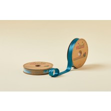 Mertay Biye Saten Katlı 082 Petrol 2 cm 25 Metre %100 Polyester