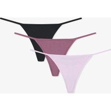 Penti Renkli Pinky Lady 3'lü String Külot