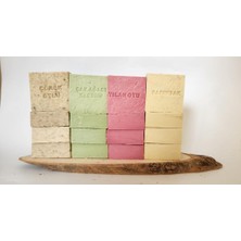 Mertay Doğal Üretim Sabunu Karışık (Çörekotu-Çay Ağacı-Yılan Otu-Sarımsak)16'lı Set