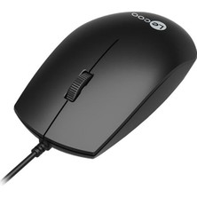 Olinea Lecoo MS100 USB Kablolu 1000DPI Siyah Optik Mouse