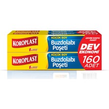 Koroplast Dev Ekonomi Buzdolabı Poşeti (3+1) Küçük 160'LI 3 Adet