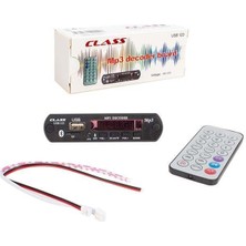 Class 12V Sd-Af-Vr Oto Teyp Mikrofonlu Usb-Sd Çevirici Digital Player Board USB-123