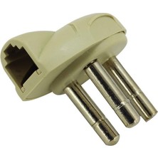 Olinea Elektromer Mini 3'lü Telefon Fişi (Ita Adaptör)