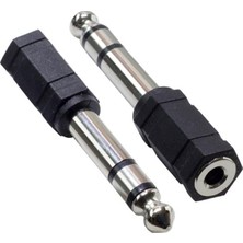 Olinea 6,3 mm Stereo Erkek-3,5 mm Stereo Dişi Çevirici