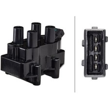 Hella 5DA358000291 - Ateşleme Bobini Astra F 2.0 16V 95-98 -Vectra A 2.0 16V 94-95 -Vectra B 1.8 16V 95-00 X18XE