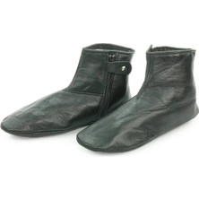 Begün Koyun Derisi Orijinal Kışlık Mest...içi Miflonlu Tek Lastikli Fermuarlı Deri Mest...