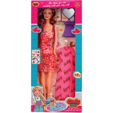 NessiWorld Anlily Aynalı Yedek Elbiseli Bebek 2284