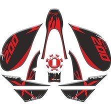 Gogo Premium Hero Xpulse 200 2020 - 2025 Uyumlu Tank Pad Set 003