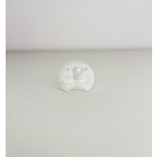 Bon Chic Baby 0-6 Ay Gülen Yüz Silikon Emzik Şeffaf