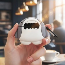 Caseonn Samsung Galaxy Buds 3 Fe Kılıf Karakter Figürlü Köpekbalığı