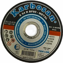 Karbosan 115X1,0X22 Thinline Metal Kesici