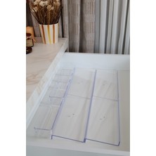 Color House 4 Adet Stant ve 5 Adet Organizer Makyaj Takı Kozmetik Çekmece İçi Düzenleyici Set