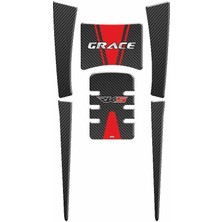 Gogo Premium Rks Grace 202 160 cc 2022 - 2025 Uyumlu Tank Pad 006