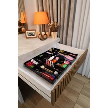 Color House Parlak Siyah ( Piano Black ) 24 Parça Makyaj Takı Toka Organizer Sert Plastik Düzenleyici